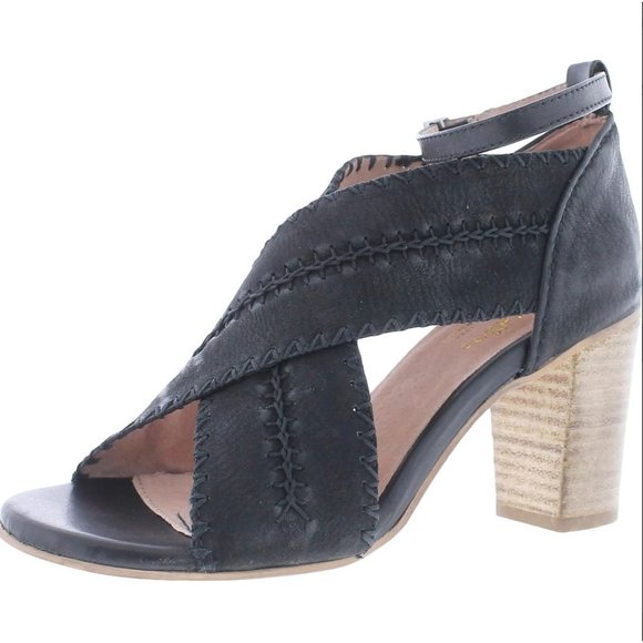 Seychelles Party Up Leather Ankle Mules 6 - Picture 1 of 12